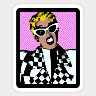 Cardi B style pop art Sticker